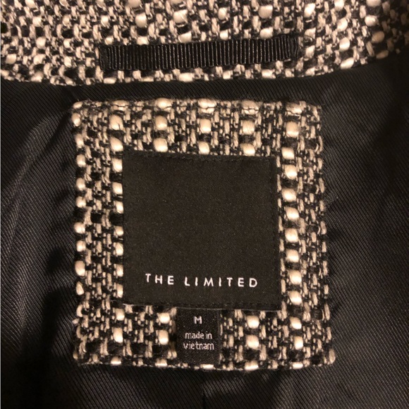 Coat; EUC; The Limited; Black, & White; Size Medium - Picture 12 of 16